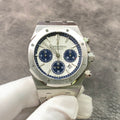 Royal Oak Style Automatic Chronograph 26331ST – White Dial with Blue Sub-Dials | Stainless Steel