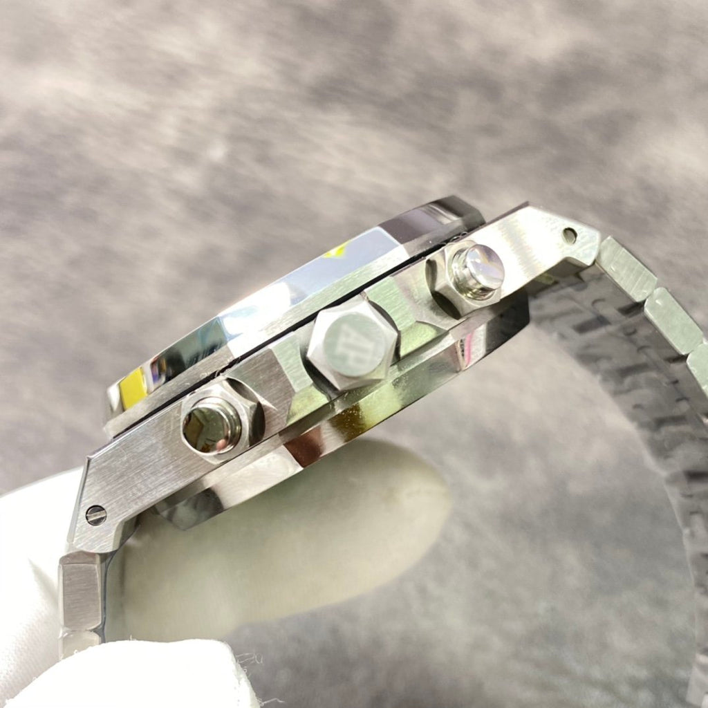 Royal Oak Style Automatic Chronograph 26331ST – White Dial with Blue Sub-Dials | Stainless Steel