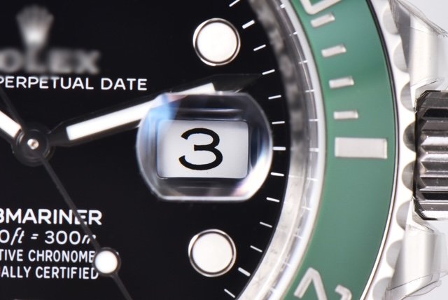 Clean Factory Submariner – Green Bezel